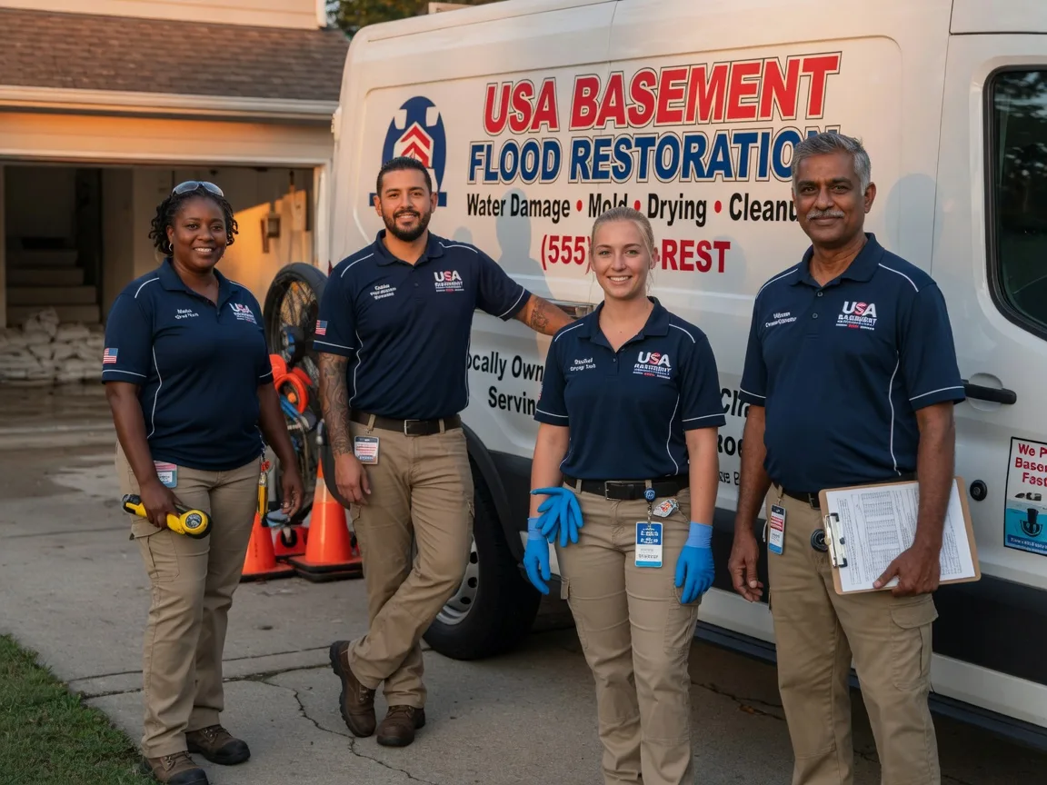 Basement Flood Cleanup company in Park Hill, OK